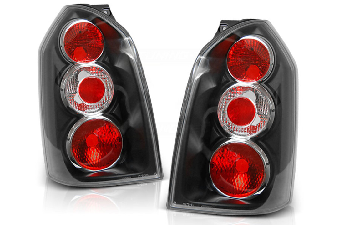 Achterlichten geschikt voor Hyundai Tucson 07 04-10 zwart