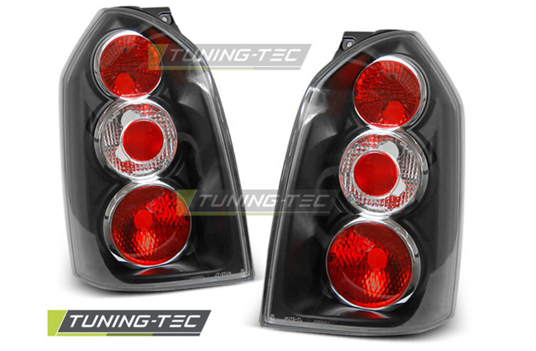 Achterlichten geschikt voor Hyundai Tucson 07 04-10 zwart