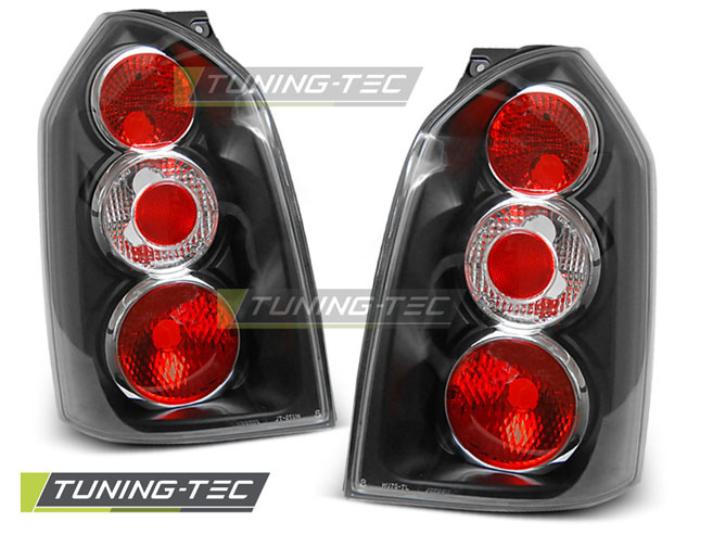 Achterlichten geschikt voor Hyundai Tucson 07 04-10 zwart