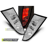 Achterlichten geschikt voor Ford Focus MK1 10 98-10 04 chroom LED