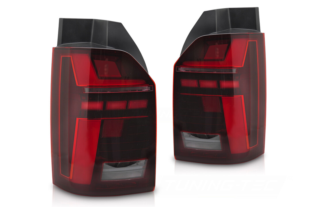 LED BAR Achterlichten Rood Dynamisch geschikt voor VW T6 15-19 / T6.1 20-24