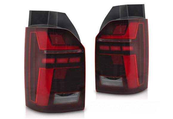 LED BAR Achterlichten Rood Dynamisch geschikt voor VW T6 15-19 / T6.1 20-24