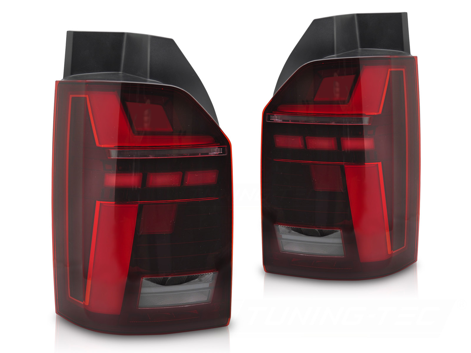 LED BAR Achterlichten Rood Dynamisch geschikt voor VW T6 15-19 / T6.1 20-24