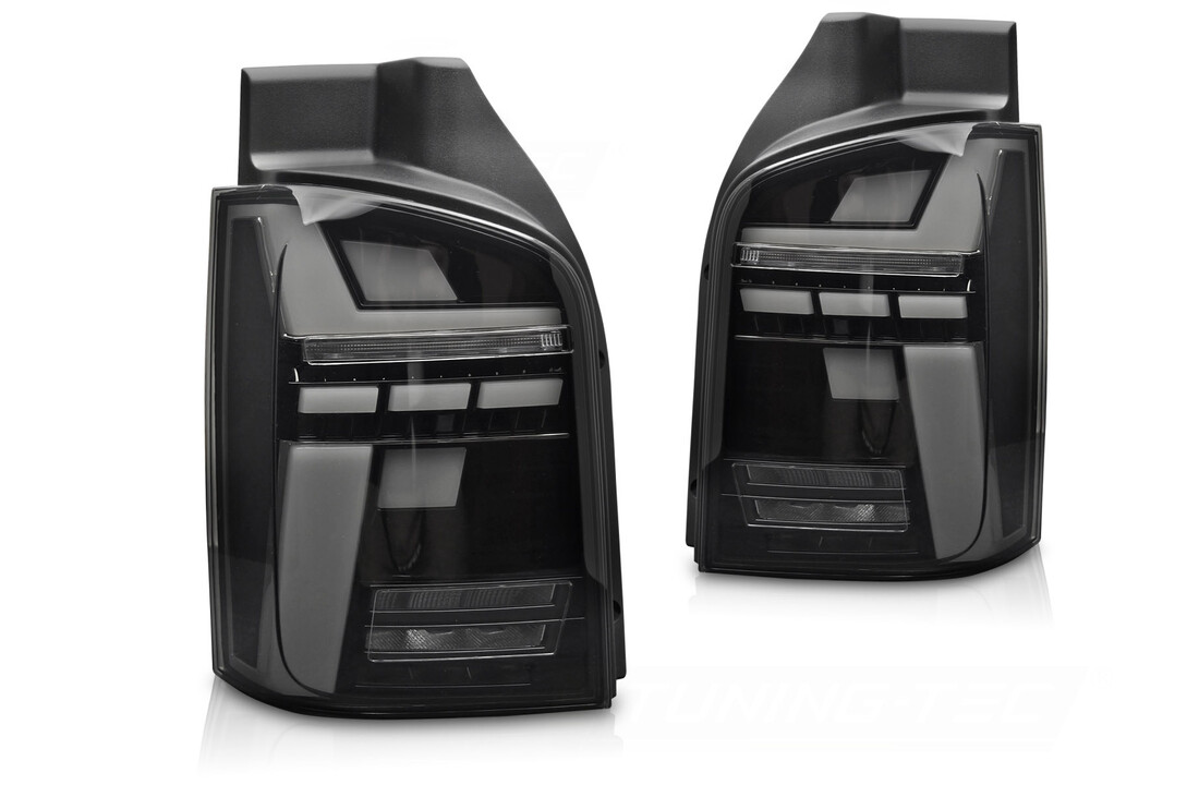 Achterlichten LED BAR Smoke Dynamisch geschikt voor VW T5 2003-2015