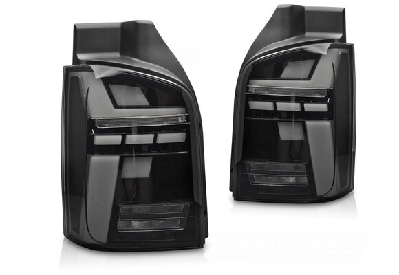 Achterlichten LED BAR Smoke Dynamisch geschikt voor VW T5 2003-2015