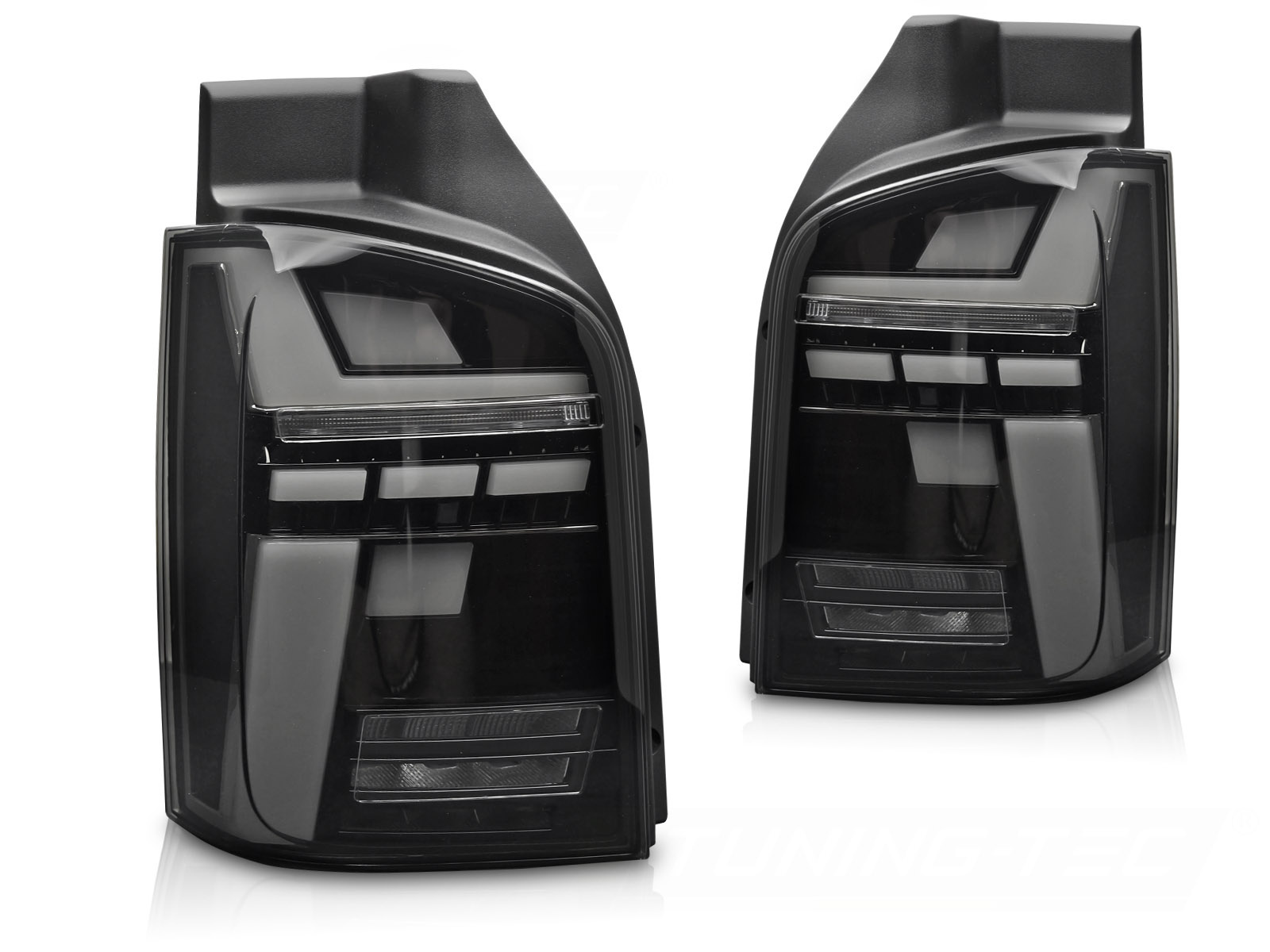 Achterlichten LED BAR Smoke Dynamisch geschikt voor VW T5 2003-2015