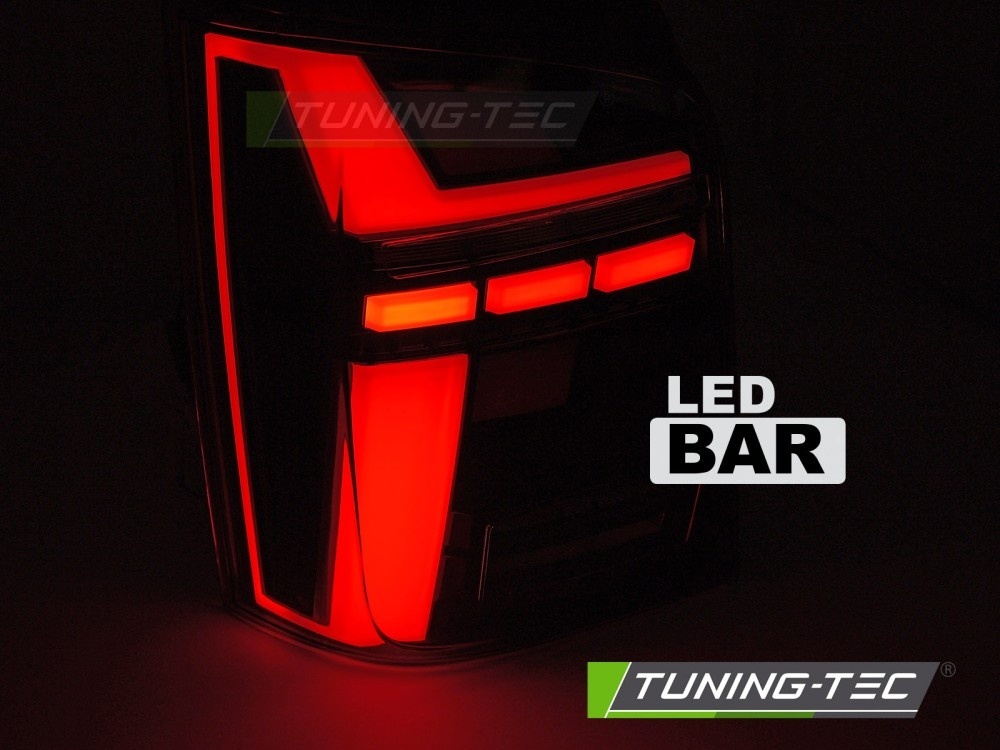 Achterlichten LED BAR Smoke Dynamisch geschikt voor VW T5 2003-2015
