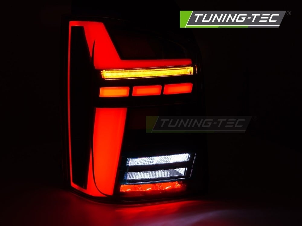 Achterlichten LED BAR Smoke Dynamisch geschikt voor VW T5 2003-2015