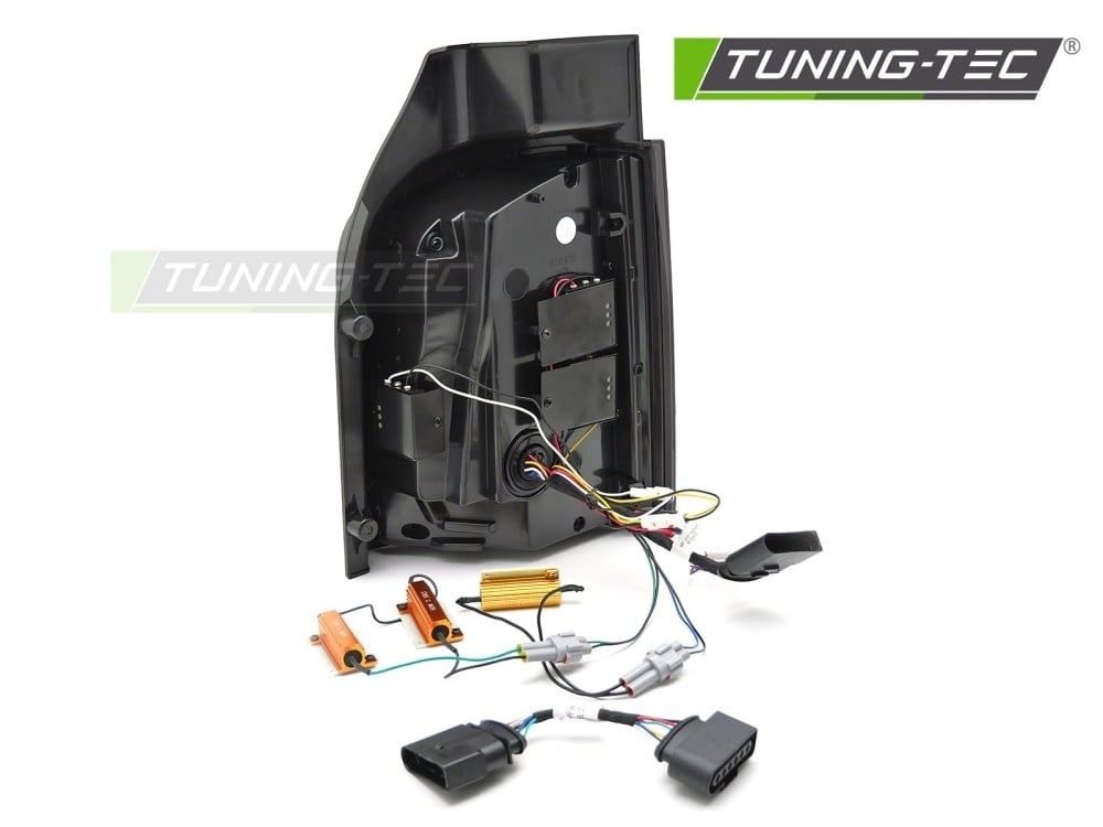 Achterlichten LED BAR Smoke Dynamisch geschikt voor VW T5 2003-2015