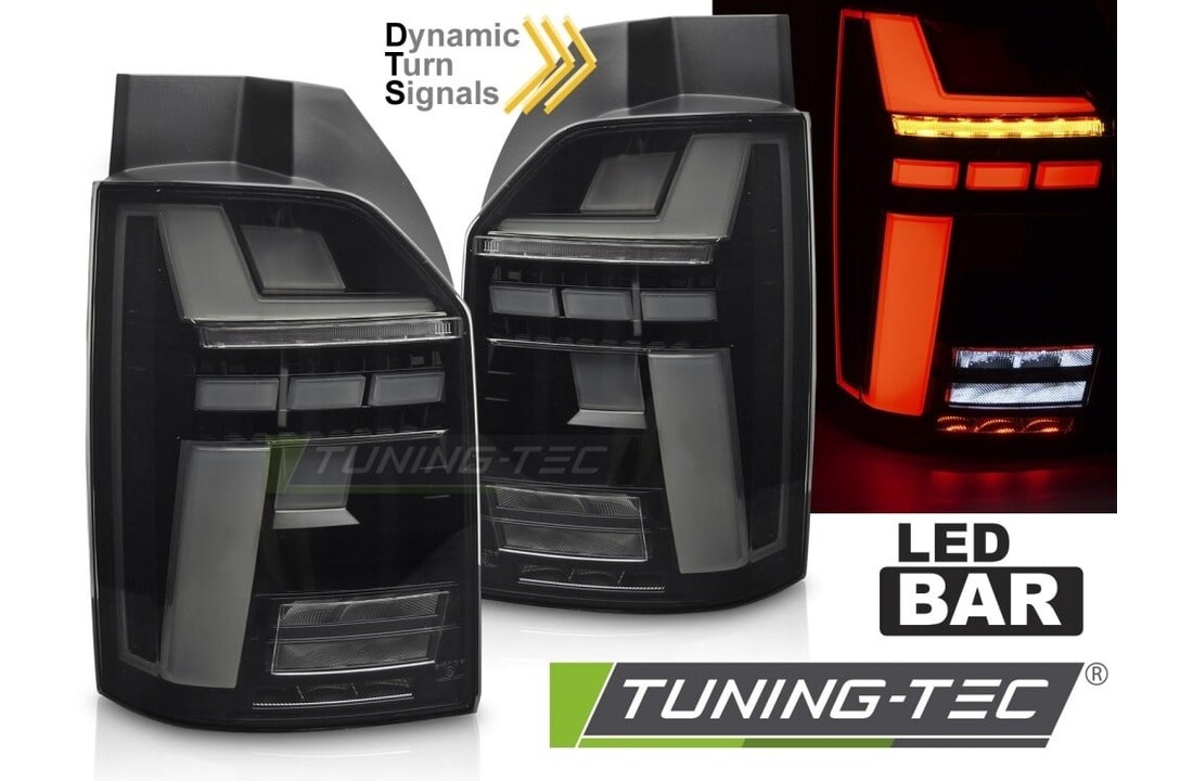 Achterlichten LED BAR Rook Dynamisch geschikt voor VW T6 15-19 / T6.1 20-24
