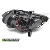 Xenon Koplampen Gele LED Zwarte DRL geschikt voor BMW E92/E93 (06-10)