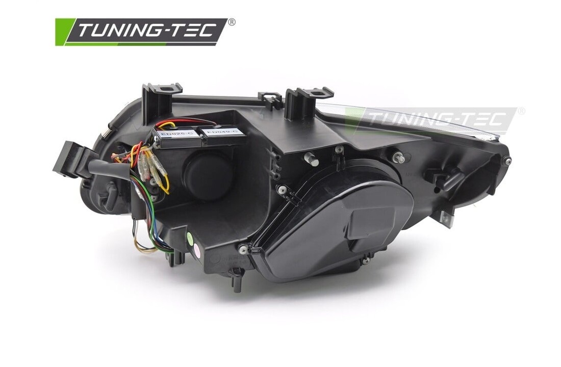 Xenon Koplampen Gele LED Chroom DRL geschikt voor BMW E92 E93 LCI 10-13