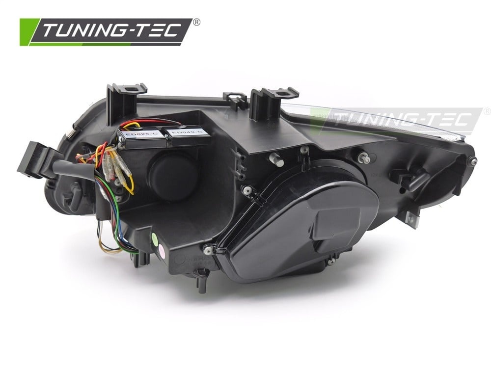 Xenon Koplampen Gele LED Chroom DRL geschikt voor BMW E92 E93 LCI 10-13