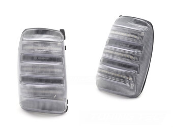 Zijknipperlicht in spiegel wit LED sequentieel geschikt voor Ford Transit 2013-