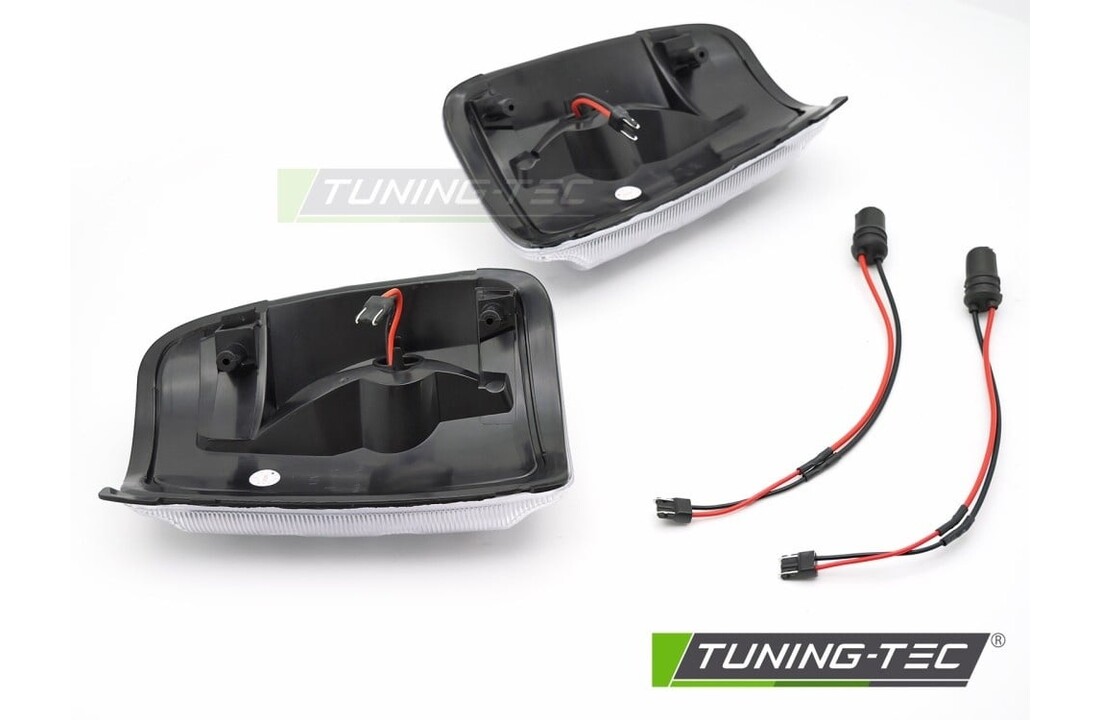 Zijknipperlicht in spiegel wit LED sequentieel geschikt voor Ford Transit 2013-