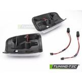 Zijknipperlicht in spiegel wit LED sequentieel geschikt voor Ford Transit 2013-