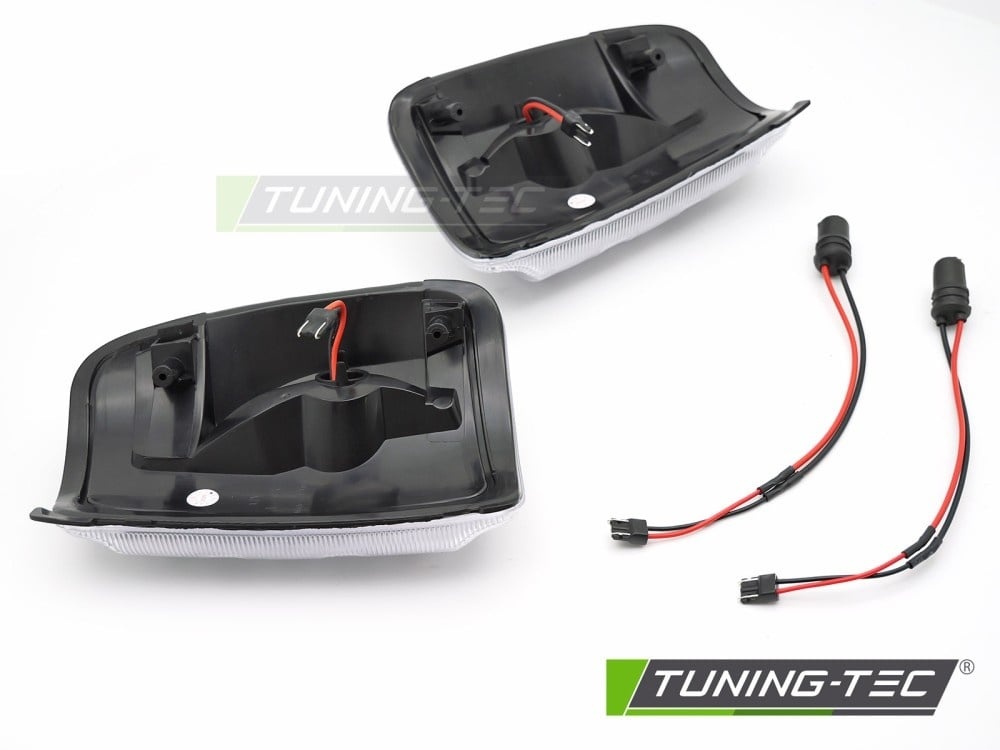 Zijknipperlicht in spiegel wit LED sequentieel geschikt voor Ford Transit 2013-