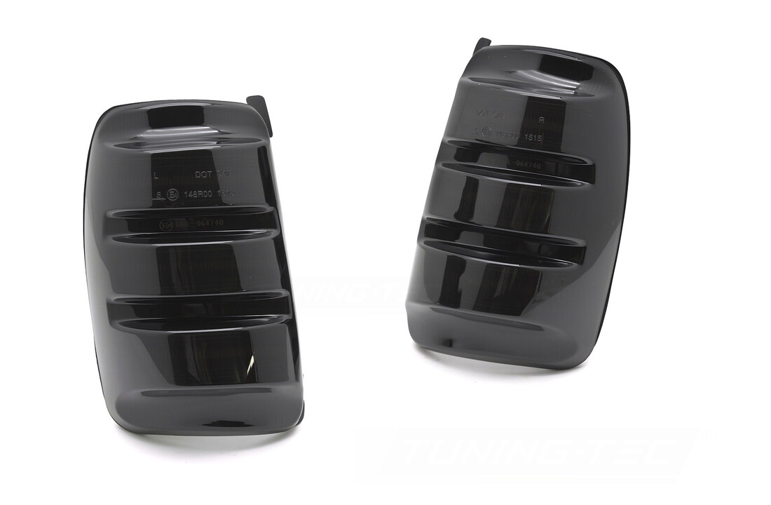 Dynamische LED Spiegelknipperlichten Smoke geschikt voor Ford Transit 2013-