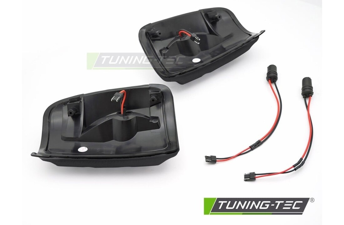 Dynamische LED Spiegelknipperlichten Smoke geschikt voor Ford Transit 2013-