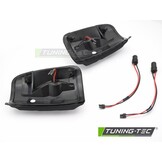 Dynamische LED Spiegelknipperlichten Smoke geschikt voor Ford Transit 2013-