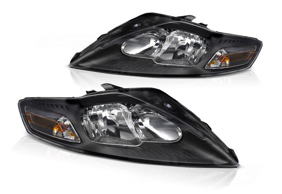 Koplampen Zwart geschikt voor Ford Mondeo 11-14