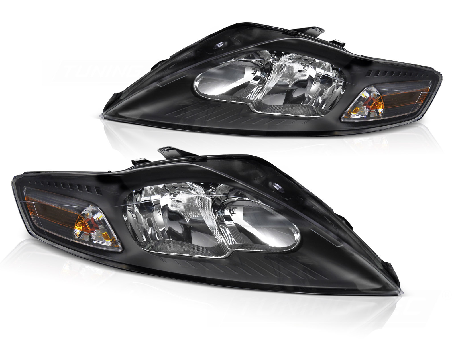 Koplampen Zwart geschikt voor Ford Mondeo 11-14