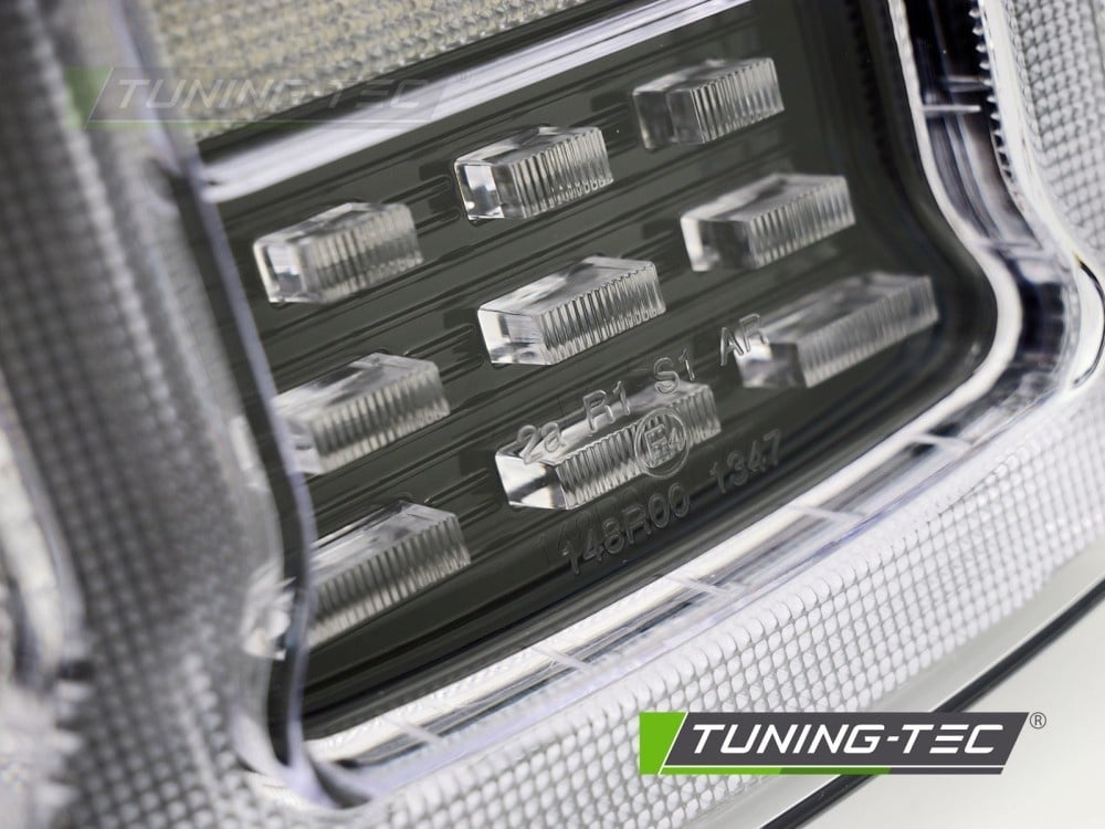 Achterlichten LED Jeep Wrangler YJ (91-96) TJ (96-06) Wit Dynamisch