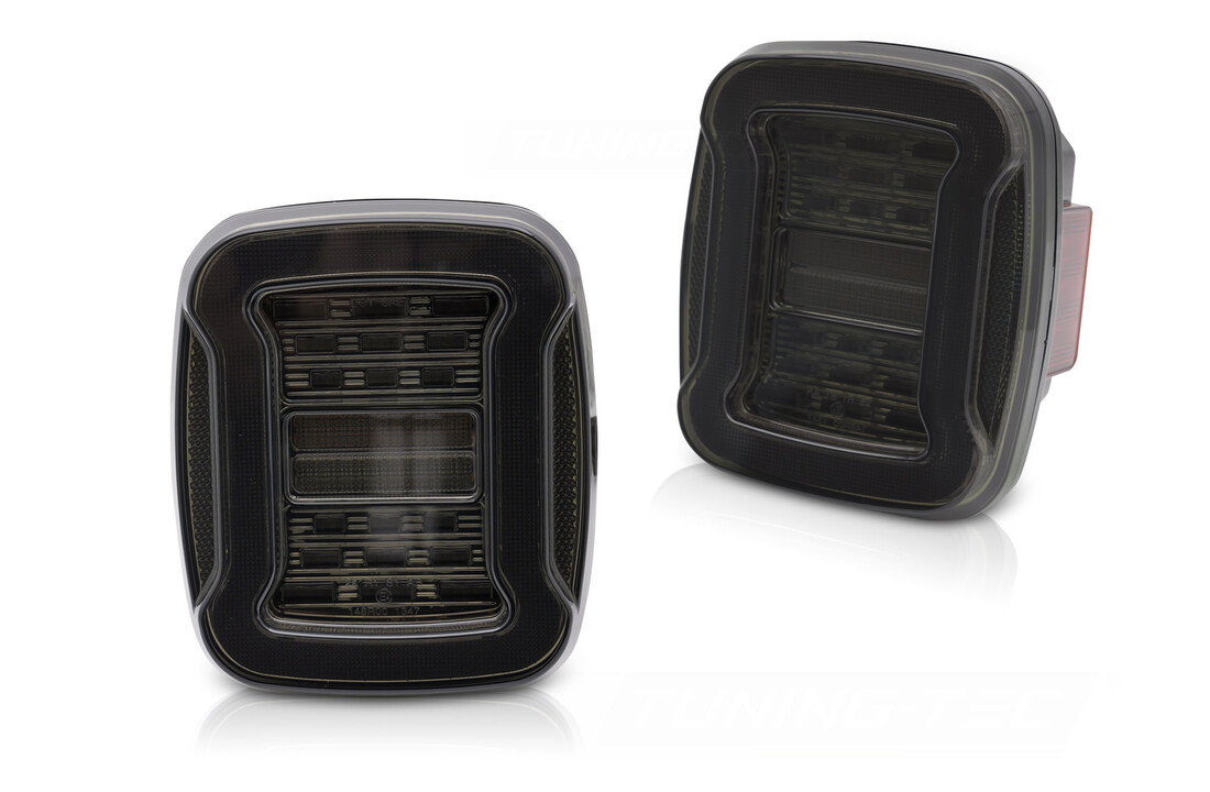 Achterlichten LED Smoke Jeep Wrangler YJ 91-96 / TJ 96-06