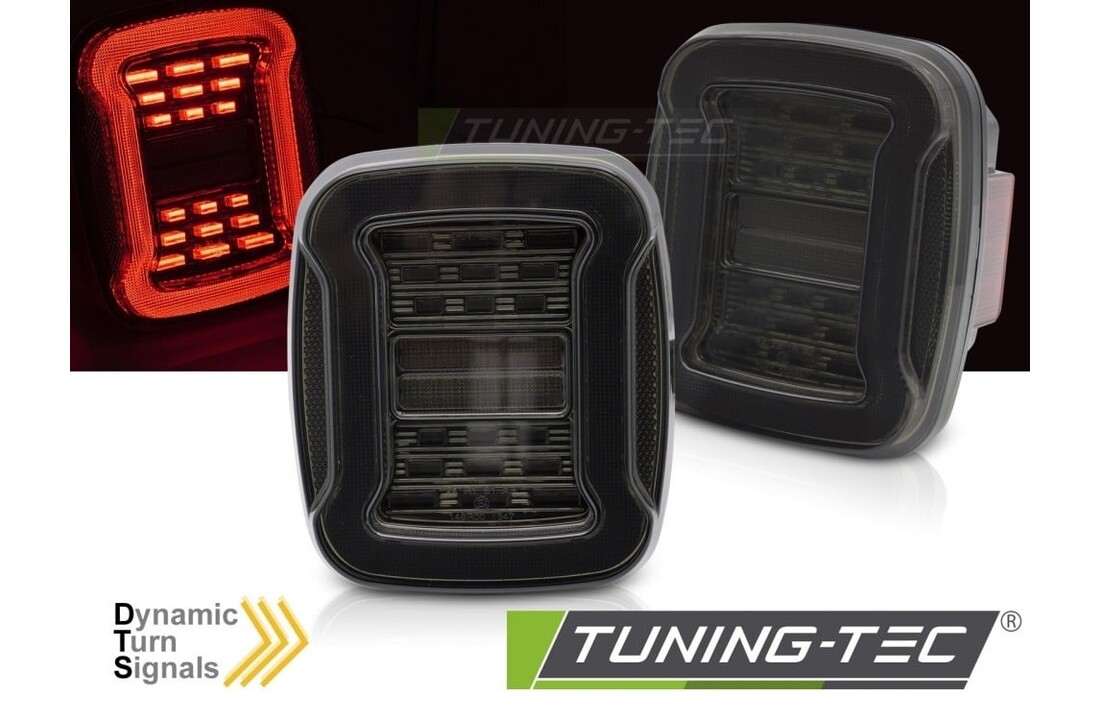 Achterlichten LED Smoke Jeep Wrangler YJ 91-96 / TJ 96-06