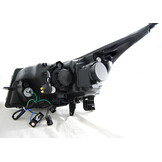 Koplampen Chevrolet Cruze 09-12 Tube Light Zwart US Versie