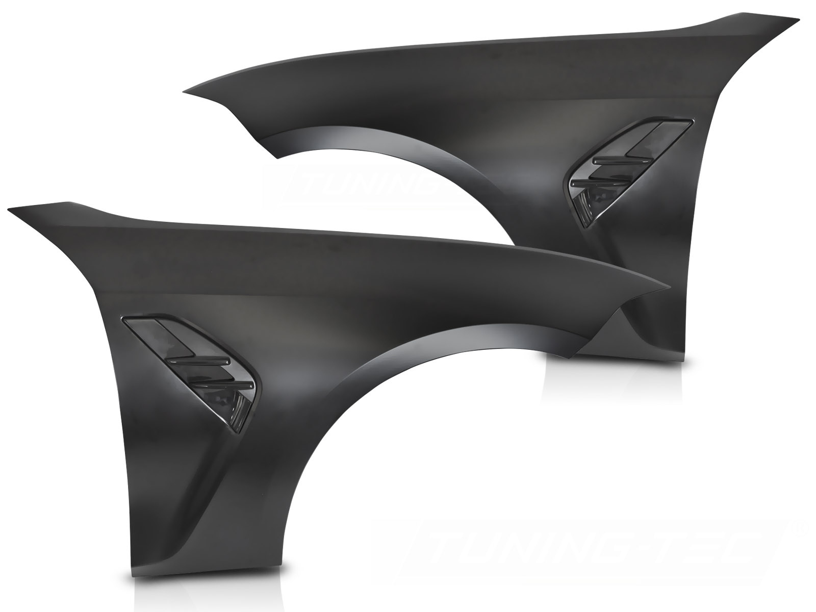 Spatborden Sport Stijl met Zijventilatie Zwart geschikt voor BMW G20 G21 (2019-2022)