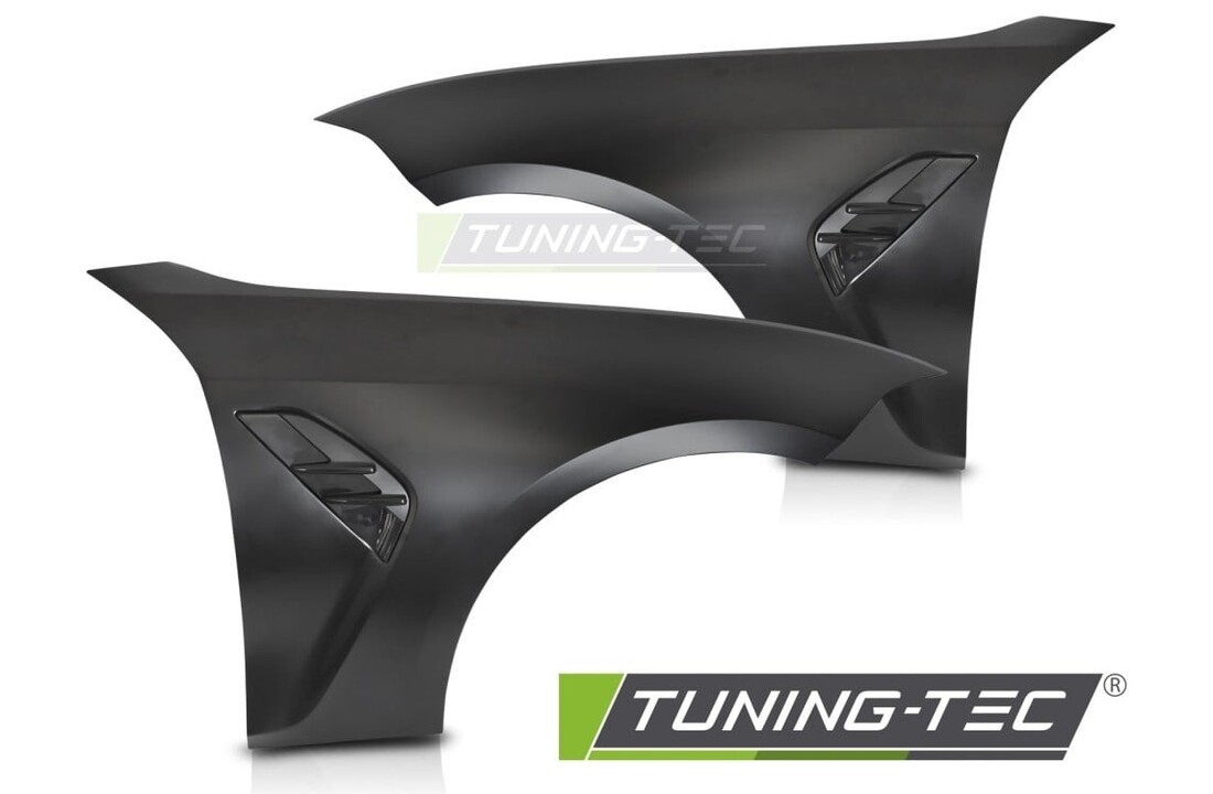 Spatborden Sport Stijl met Zijventilatie Zwart geschikt voor BMW G20 G21 (2019-2022)