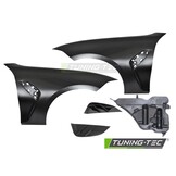 Spatborden Sport Stijl met Zijventilatie Zwart geschikt voor BMW G20 G21 (2019-2022)