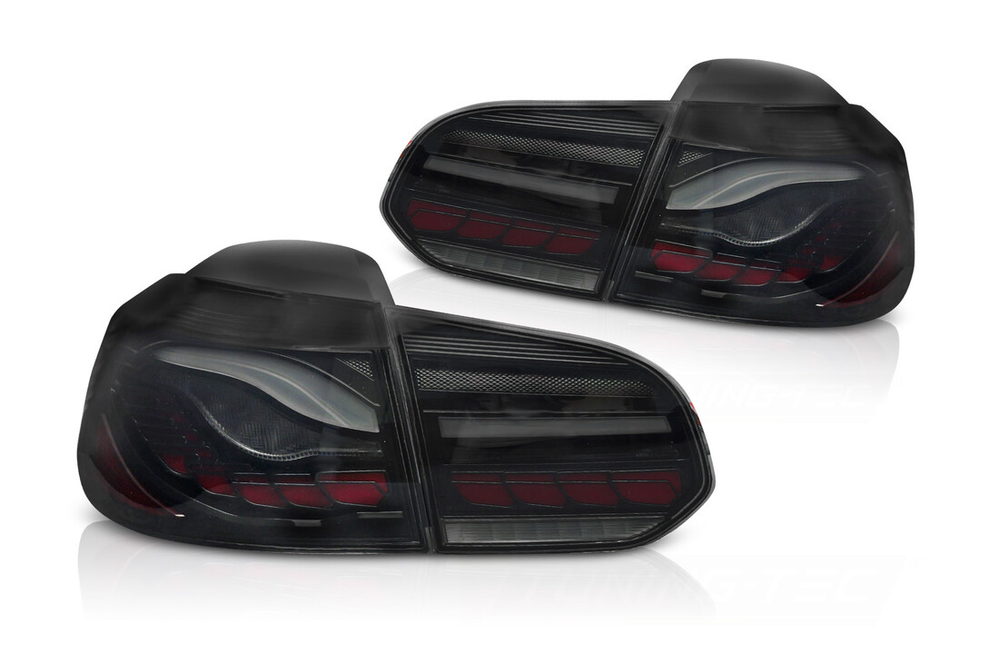 Achterlichten LED Smoke OLED geschikt voor VW Golf 6 (08-13)