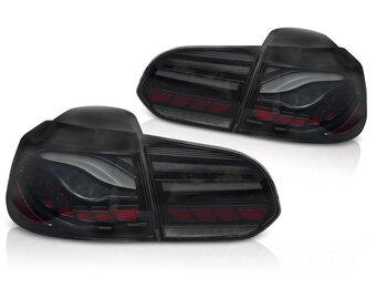 Achterlichten LED Smoke OLED geschikt voor VW Golf 6 (08-13)