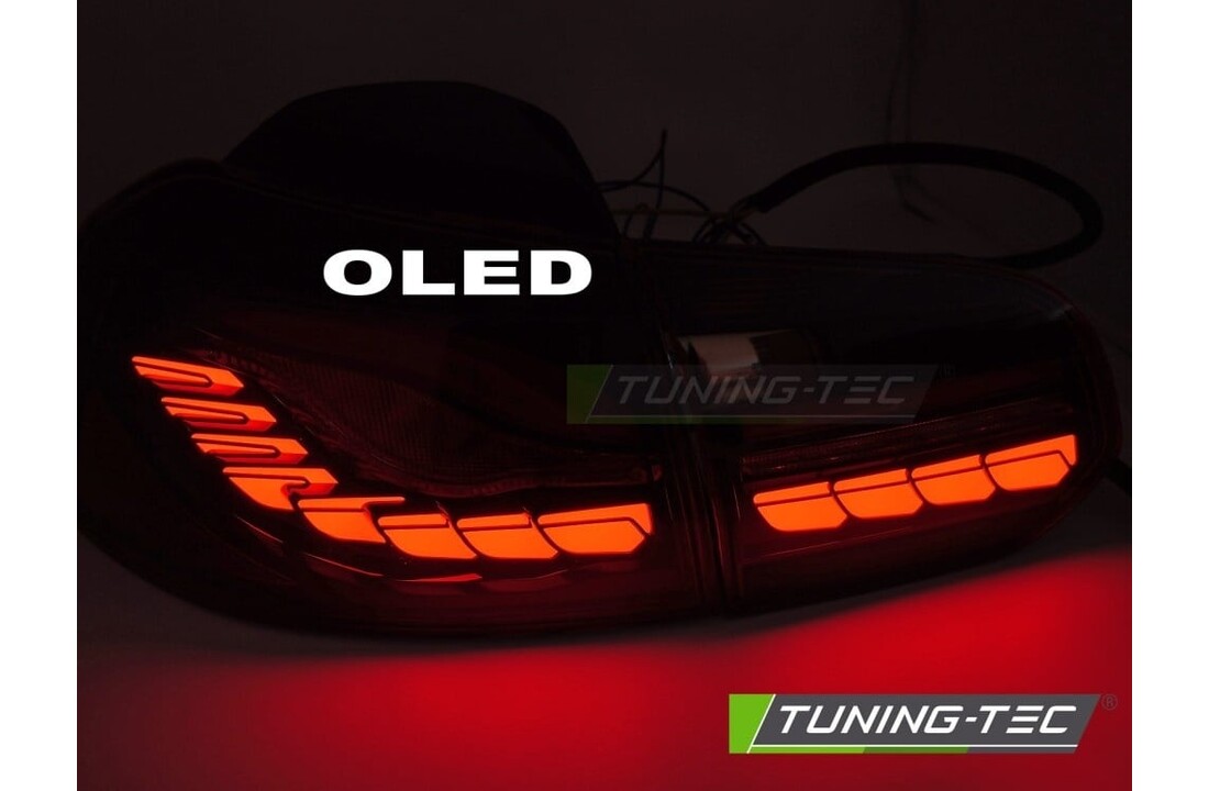 Achterlichten LED Smoke OLED geschikt voor VW Golf 6 (08-13)