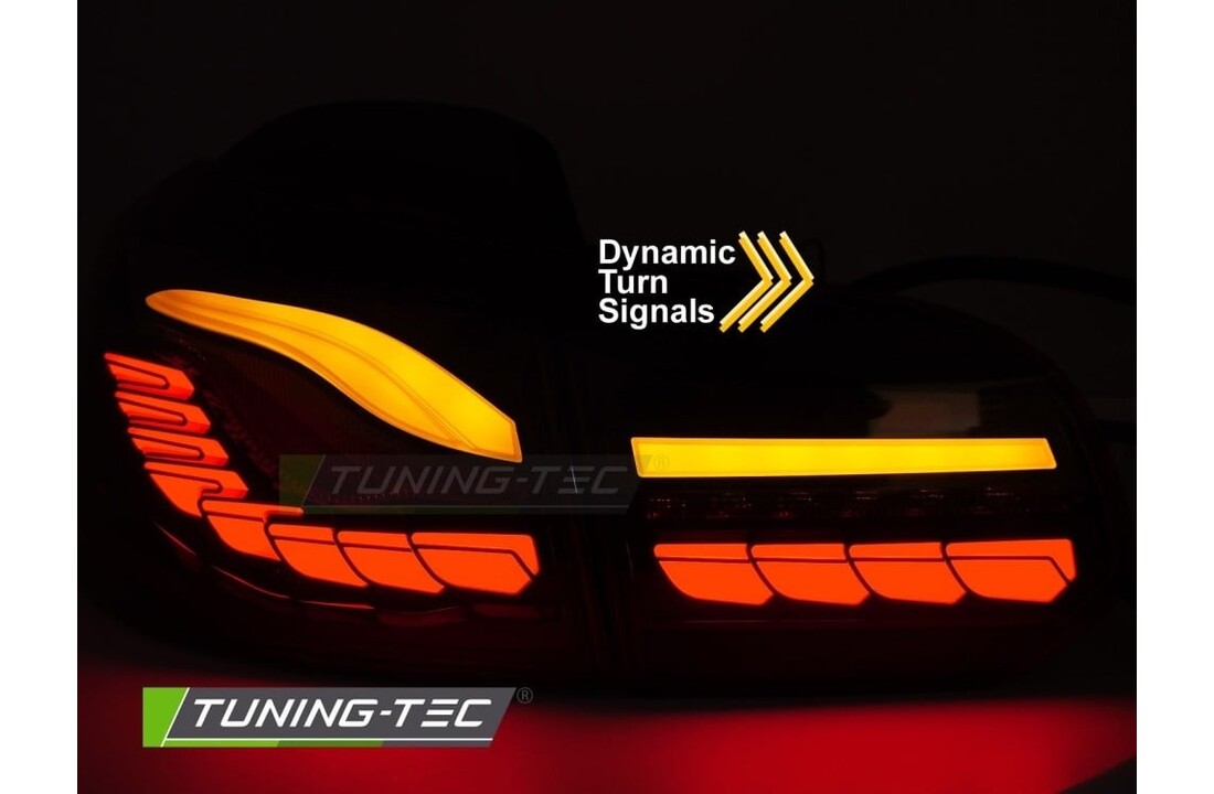 Achterlichten LED Smoke OLED geschikt voor VW Golf 6 (08-13)