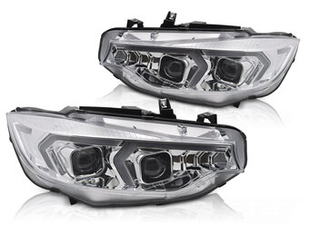 Xenon Koplampen Chroom geschikt voor BMW F32/F33 (2013-2017)