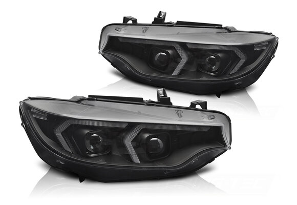 Xenon Koplampen Zwart geschikt voor BMW F32/F33 13-17