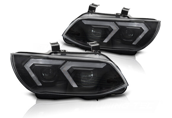 Xenon Koplampen Zwart geschikt voor BMW E92/E93 LCI 10-13