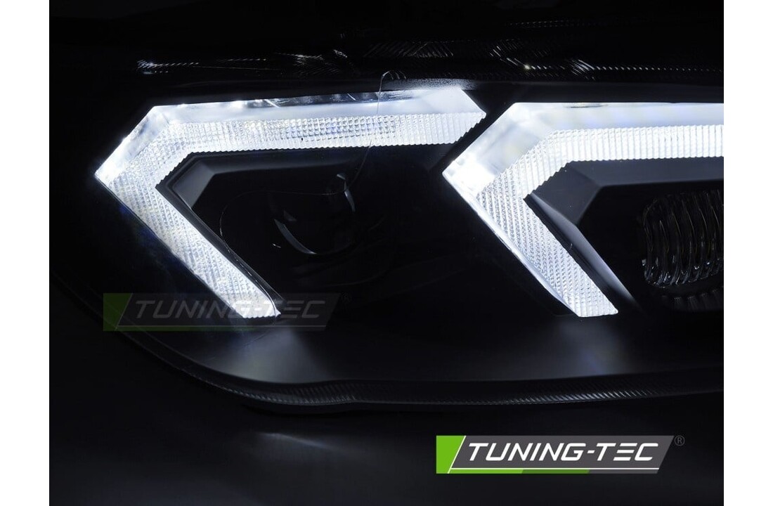 Xenon Koplampen Zwart geschikt voor BMW E92/E93 LCI 10-13