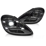 LED Koplampen Zwart geschikt voor PORSCHE BOXSTER CAYMAN 718 2016-