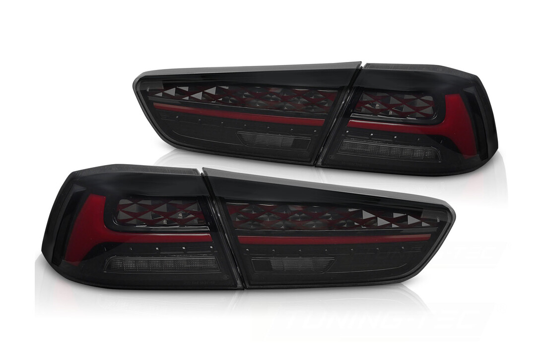 LED Achterlichten Smoke Mitsubishi Lancer 8 Sedan 08-16 / Evo X 07-16