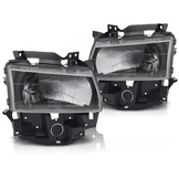 Koplampen geschikt voor VW T4 Bus 08.96-03.03 Zwart Halogeen E-gekeurd