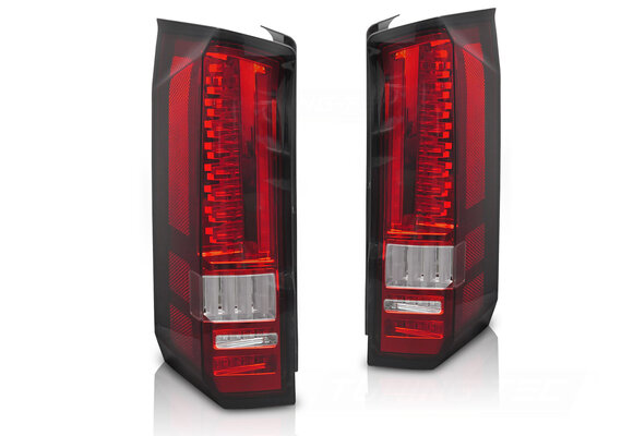 LED Achterlichten Rood Wit Dynamische Richtingaanwijzers geschikt voor VW Crafter 2017-