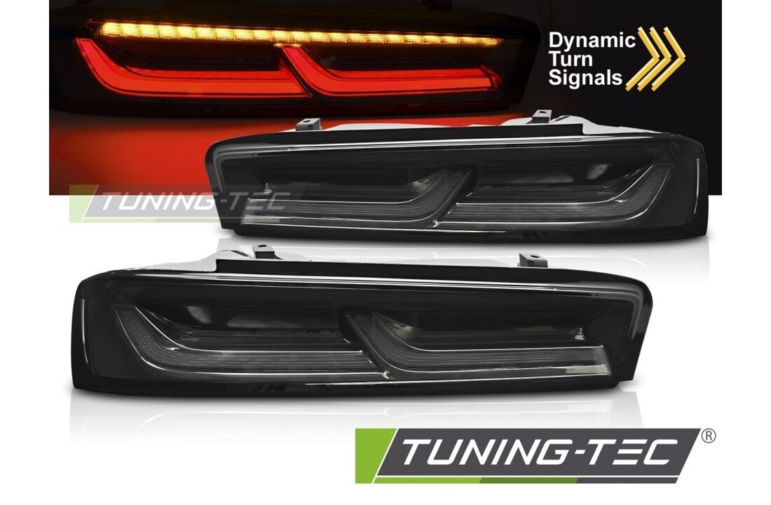 LED Achterlichten Smoke Zwart Chevrolet Camaro 16-18