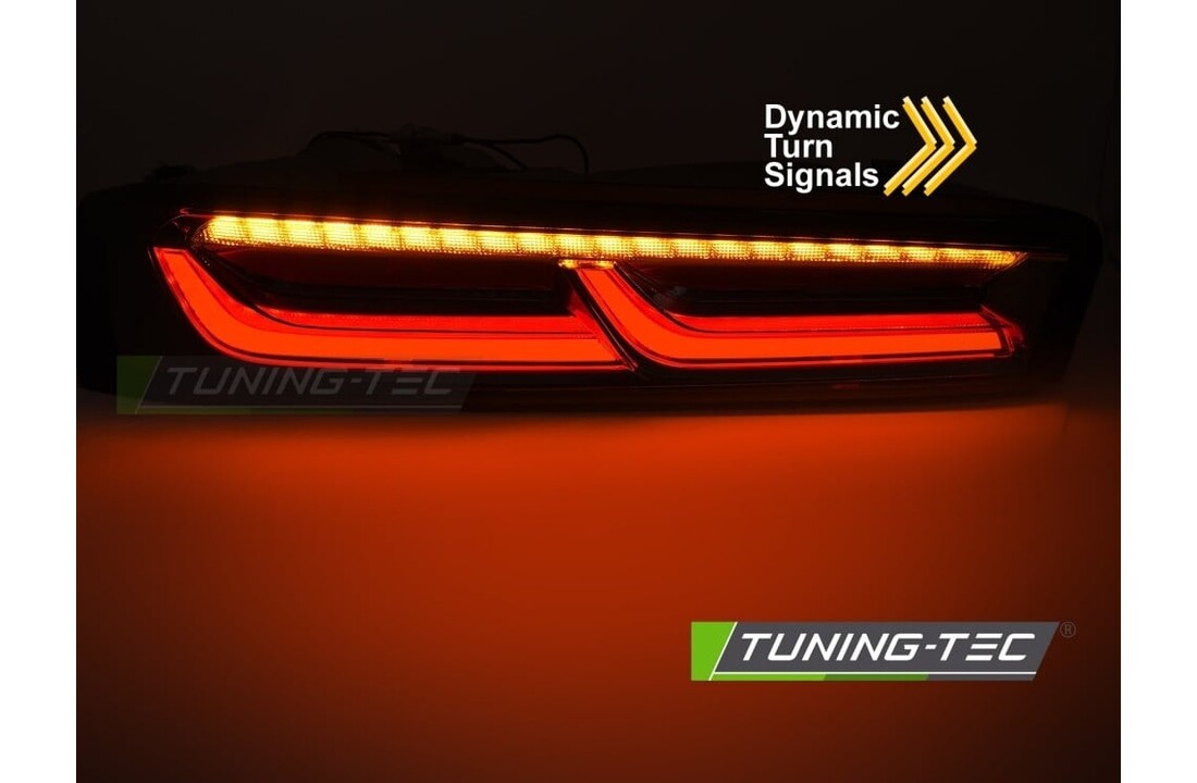 LED Achterlichten Smoke Zwart Chevrolet Camaro 16-18