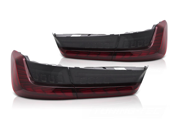 Achterlichten LED Rood Dynamisch Knipperlicht geschikt voor BMW G20 2019-2022