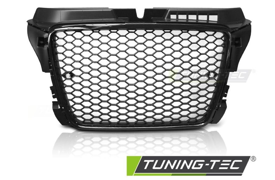 Grille Sport Glanzend Zwart PDC geschikt voor Audi A3 08-12