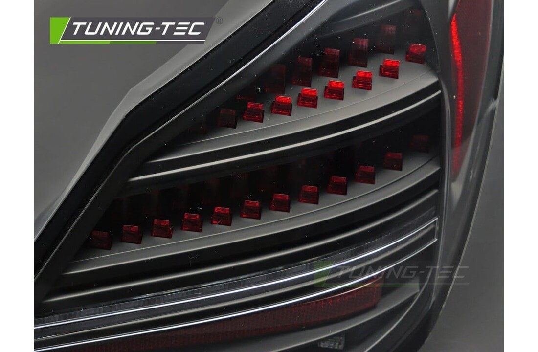 LED Achterlichten Zwart Rood Dyn. geschikt voor Mercedes C-Klasse W205 14-21